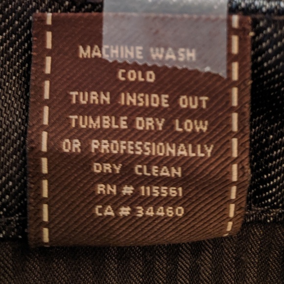 7ForAllMankind Dark Wash A Pocket Bootcut Jeans 26 - Picture 8 of 8